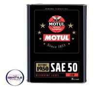 MOTUL SAE50 Aceite De Motor Monogrado Para Autos Hasta 1950 2 LT