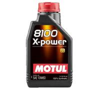 MOTUL X-POWER Aceite de motor 10W-60 Aceite sintetico Aceite para motor 1L