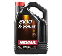 MOTUL X-POWER Aceite de motor 10W-60 Aceite sintetico Aceite para motor 4L