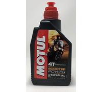 Motul Aceite Scooter Power 4T 5 W40 MA 100% sintético 1 litro
