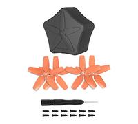 MotuTech 4 unidades 2925S hélices + estuche de almacenamiento para DJI Avata Drone Propeller Case (incluye hélices naranja)