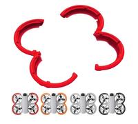 MotuTech - Anillos de protección contra golpes DJI Neo TPU para protección de hélice Propeller Guard accesorio anticolisión (rojo)