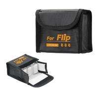 MotuTech - Bolsa a prueba de explosiones para batería Lipo para DJI Flip Drone Baterías, Para 3 baterías, Bolsa a prueba de explosiones