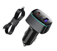 MotuTech - Cargador doble para coche (100 W, USB + Tipo C, para DJI Mini 3 Pro Mavic 3 Mini 2 Drone PD3.0 QC3.0, para MacBook Pro, iPad Samsung Tablet Laptop Super Fast Car Charger Encendedor Cigare