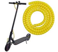 MotuTech - Funda de cable para Xiaomi M365 / M365 Pro/Pro 2/1S para Segway Ninebot G30 Max Range 1 M Φ 9 mm cubierta de cables para cables de ordenador/USB/Audio/Video (amarillo)