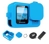 MotuTech - Funda para GoPro Hero 13 (kit de accesorios para Hero13, color negro y con tapa lateral)