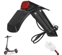 MotuTech Guardabarros trasero + luz trasera LED para KuKirin G2 Pro DB Guardabarros Mudgaurd Fender luz trasera para scooter eléctrico Accesorios de repuesto