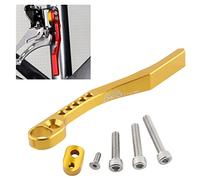 MotuTech - Guía de cadenas para bicicleta de carretera, bicicleta de ciudad, bicicleta, estabilizador anticaída y protector de aluminio (oro)