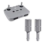 MotuTech Joystick Extensado Antideslizante para DJI RC-N1 Mando a Distancia Mini 3 Pro Mavic 3 Air 2s Air 2 Mini 2 Drone RadioControl Ajustable Joystick Rocker Aleación Aluminio