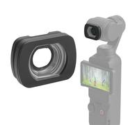 MotuTech - Lente de gran angular para DJI Pocket 3 lentes filtro de alta definición de cristal óptico 0.72X 112°
