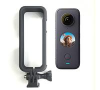 MotuTech - Marco de protección para cámara insta360 One X2 (agujero de 1/4", tornillo universal, conector para trípode, palo de selfie