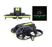 MotuTech Pegatinas fluorescentes luminosas para DJI Avata Drone Seguridad de vuelo nocturno PVC Sticker(Verde)