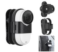 MotuTech - Pinza para Insta360 GB 3S / GO3 360° Clip giratorio para correa de mochila de fijación rápida