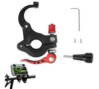 MotuTech - Soporte de bicicleta de metal para DJI Mini 3 Pro DJI RC fijación CNC Aluminio Ángulo Ajustable Soporte Cámara de Acción
