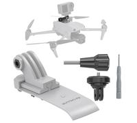 MotuTech - Soporte para cámara de acción para DJI Air 3 Drone para GoPro Hero 12 11 10 9 8 7 / Insta360 One X3 X2 GO3 Kit de extensión de montaje superior