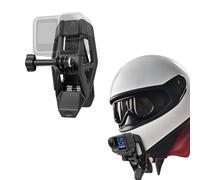 MotuTech - Soporte para casco de moto para Gopro 13 12 11 10 Soporte para Insta360 X5 X4 Ace Pro para DJI Osmo Action 5Pro 4 3 Accesorios para cámaras de acción