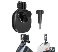MotuTech - Soporte para parabrisas de moto para cámara de acción para Insta360 X4 X3 X2 Ace Pro GO 3S 3 2 DJI Action 5 Pro 4 3 Pocket 3 2 1 GoPro Hero 12 11 10 9 8 7 6