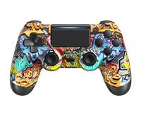 MOTYCTCH Wireless Controller for P4,P4 Pro Controller Wireless for P4 Slim/Pro/PC Console,Bluetooth Gamepad Joystick Dual-shock 4 Controller With Touch Pad/Dual Vibration/Motion Control/Audio Function
