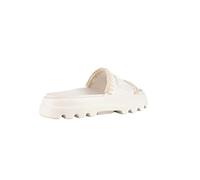 Mou Sandalias Deslizantes con Suela Dentada, Color Crema, Diseño Trenzado (Blanco, Sistema tallas calzado EU, Adulto, Números, mediano, 37)