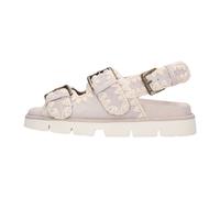 Mou - Sandalias planas de ante color taupe - Shoes - Mujer - Beige - 38 EU -
