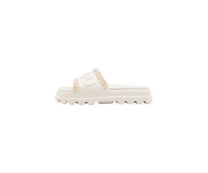 MOU Zapatos abiertos camelo / blanco lana 39 camelo / blanco lana