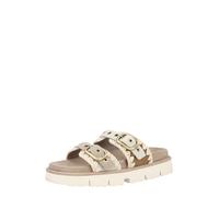 MOU Zapatos abiertos marrón / gris / blanco 41 marrón / gris / blanco