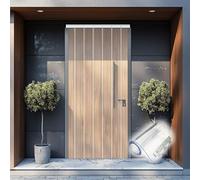 Moubhjd Cortina de tiras de PVC, transparente, cortina industrial, resistente a la intemperie, láminas de PVC, para garaje, mascotas, casa Espesor:3mm Size:H:190 x W:60cm