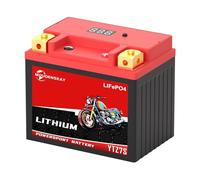 MOUDENSKAY Batería de Litio Para Moto YTZ7S-BS LiFePO4 Moto 12V 4AH 51.2WH