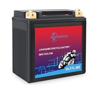 MOUDENSKAY Batería de litio para motocicleta 12V con BMS, 3 Ah 315CCA YTX7L-BS LiFePO4 batería de arranque del motor para motocicletas, ATV, UTV,moto de nieve y más