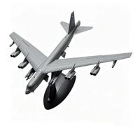 MOUDOAUER B-52H Stratofortress - Modelo de avión escala 1/200, réplica de bombardero militar de aleación fundida para exhibición y colección
