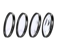 MOUDOAUER Kit de filtro de lente macro para cámara digital DSLR de aluminio para Nikon Pentax para Sony DSLR