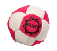 Mougee Sack Footbag - Bolsa de pie de gamuza amara, 14 paneles, relleno de arena o pellets (malvavisco rosa (arena))