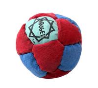 Mougee Sack Footbag - Saco de gamuza amara - 14 paneles - Bolsa de pie rellena de arena o pellets (bayas cósmicas (arena))