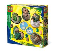 SES Creative - Moldeo y Pintura-Huevos de Dinos, 01411