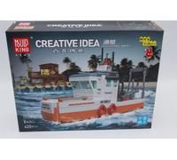 Mould King 10083 Barco De Pesca Fischer Boot Klemmsteine 420 Pcs Nuevo OVP