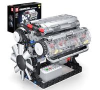 Mould King 10088 - Bloques de construcción de motor de ingeniería para adultos, motor de gasolina MOC como juguete/regalo/coleccionable (552 piezas)