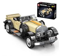 Mould King 10115 versión estática modelo de bloques de construcción de coche antiguo, 897 piezas bloques de sujeción de bloques de coche como juguete y regalo (14 años y mayores)