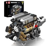 Mould King 10131 Technik W16 Motor Bausteine Modell, 952 Stück Engine Tecnología Klemmbausteine Bausatz Bauatz Geschenk für Mädchen Jungen Sammelstücke