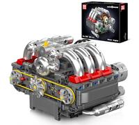Mould King 10193 Boxer Engine Model Kit That Runs - Construye tu propia réplica de motor de coche, juego de bloques de construcción para adultos/modelo (609 piezas)