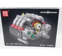 Mould King 10193 Boxer Motor Cilindro Klemmbausteine 609 Pzs. Nuevo Emb. Orig.