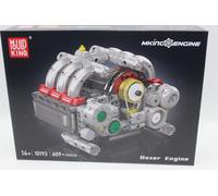 Mould King 10193 Boxer Motor Cilindro Klemmbausteine 609 Pzs. Nuevo Emb. Orig.