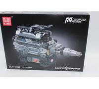 Mould King 10205 Motor De Coche De Carreras V12 733 Piezas NUEVO OVP