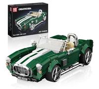Mould King 10228 Technik Speed Champion Oldtimer Klemmbausteine Cabriolet Sportwagen Bausteine Auto Baupielzeug Geschenke für ab 14 Jahre Erwachsene (1198 piezas)
