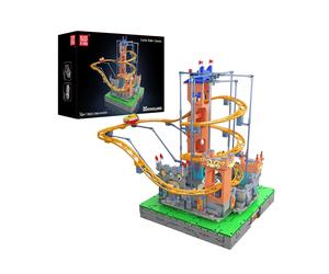 Mould King 11023 - Mould King Montaña rusa con motivo de castillo
