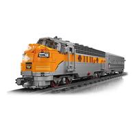 Mould King 12018S - Mould King EMD F7 WP Locomotora Diésel