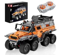 Mould King 13088 Vehículos Todoterreno teledirigidos SUV Bloques de sujeción Avtoro Shaman 8 × 8 Todoterreno con Motor para más de 14 Adultos y niños (3062 Piezas)