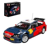 Mould King 13187 Technic Speed Champions C4 WRC Bloques de construcción Coche Deportivo Bloques de sujeción Coleccionistas Modelo Kit Regalo para Niños y Adultos (4606 Piezas)