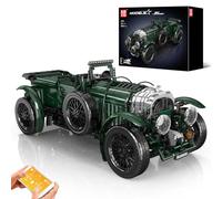 Mould King 13191 Modelo de Bloques de construcción de Coche clásico teledirigido, con Mando a Distancia y aplicación Dual Control, Juego de construcción de Coche como Juguete/Regalo (3918 Piezas)