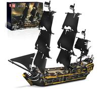 Mould King 13199 Barco pirata con bloques de construcción, 3180 piezas, modelo grande Black Pearl MOC, juego de bloques de construcción para adultos