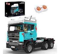 Mould King 13203 Técnica Camión Tractor Móvil, 2060 Piezas, Modelo de Tractor Camión con Motores, Kit de Construcción para Adultos y Coleccionistas